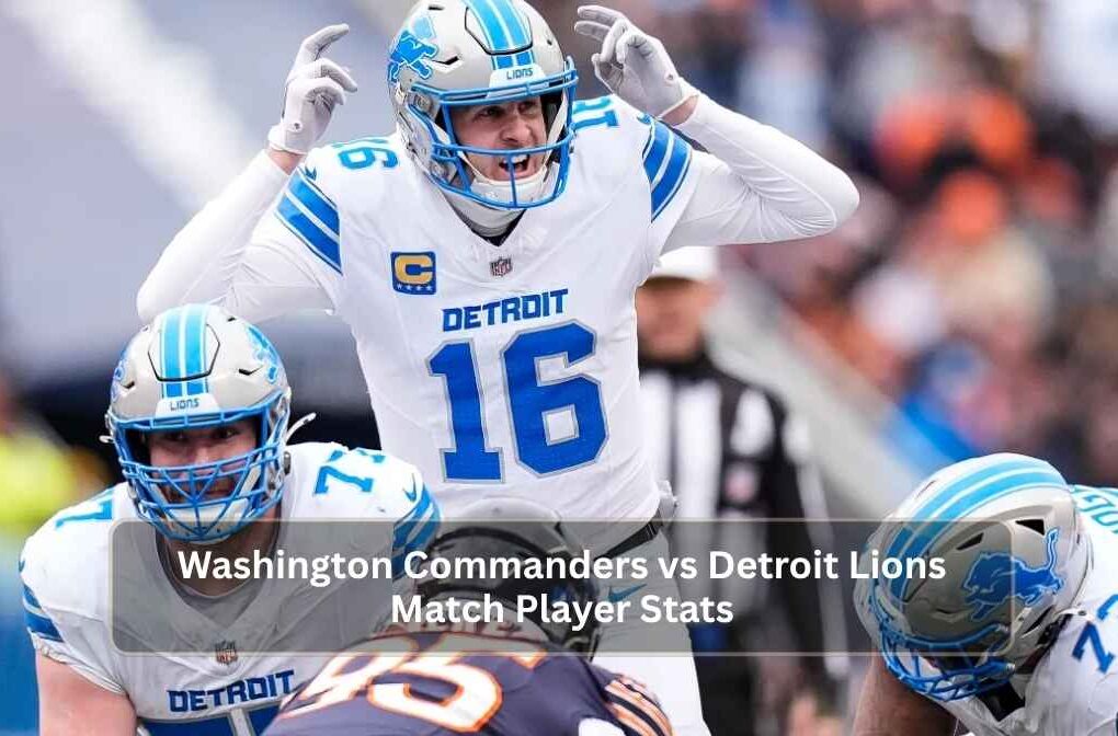 Washington Commanders vs Detroit Lions Match Player Stats