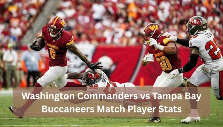 washington commanders vs tampa bay buccaneers match player stats