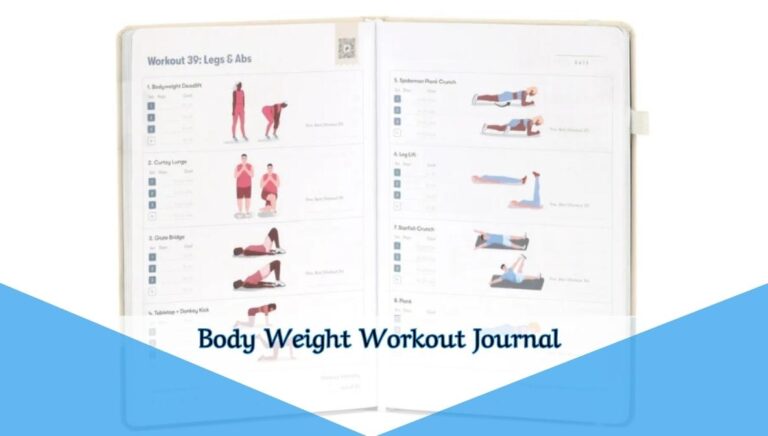 Body Weight Workout Journal