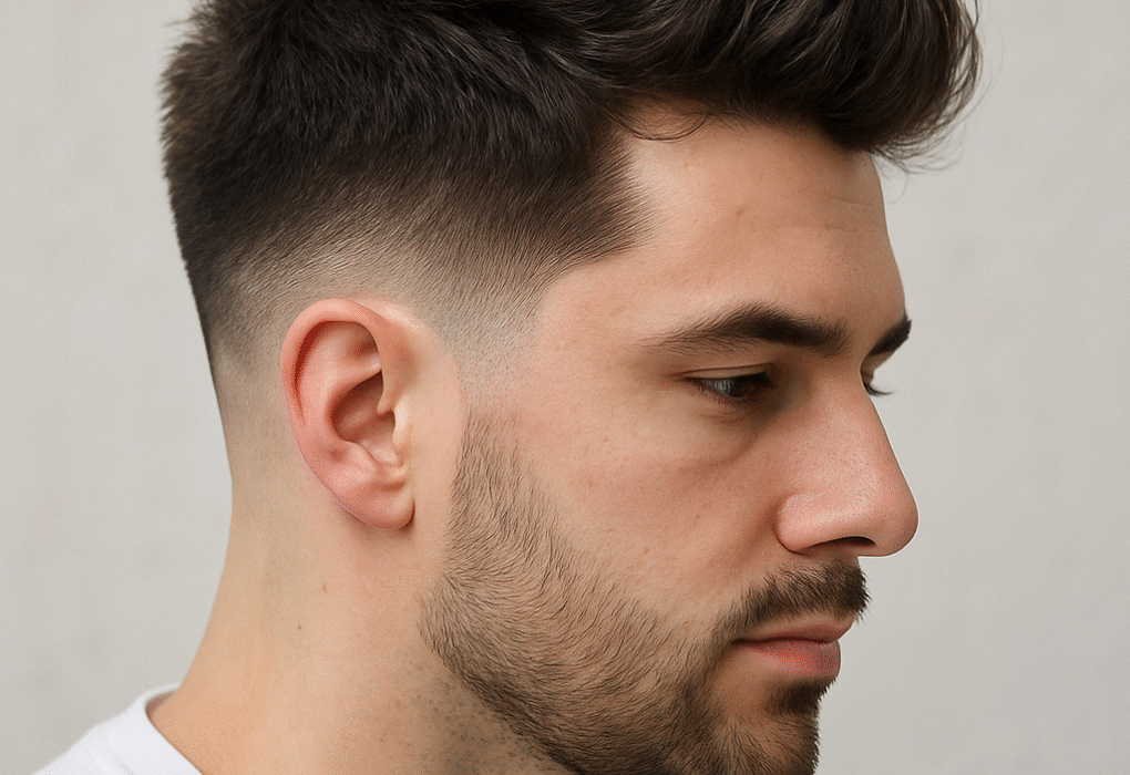 Low Taper Fade for Thick Hair